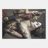 Dark Vintage Gothic  Geschenkpapier Set (Vorderseite)