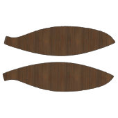 Dark Walnut Brown Bamboo Wood Grain Look Basketball (Panele)