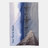 Dark Water Orca Handtuch (Vertikal)