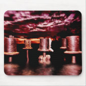 Dark Weather Candle Mousepad (Vorne)