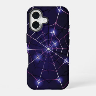 Dark Web & Silver Spider iPhone 16 Hülle