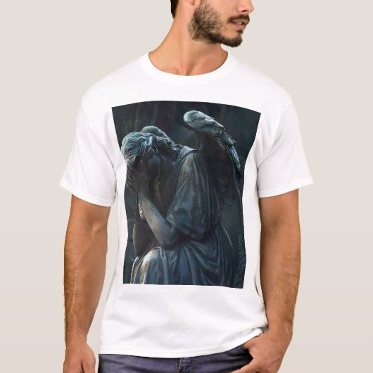 Dark Weeping Stone Angel T-Shirt (Vorderseite)