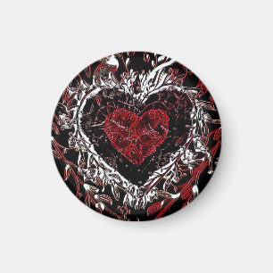 Dark Wild Heart Magnet