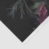 Dark Wings Bloom Seidenpapier (Ausschnitt)