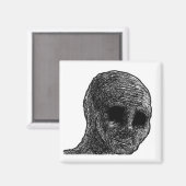 Dark Wojak Magnet (Vorderseite/Rückseite)