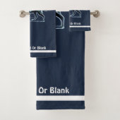 Dark Wolf Badhandtuch Set (Insitu)