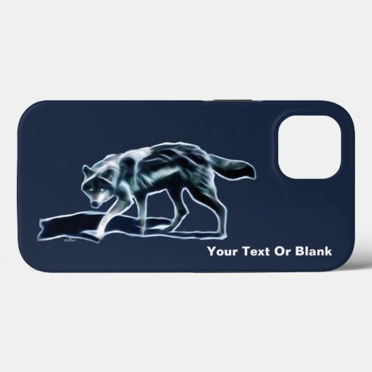 Dark Wolf Case-Mate iPhone Case (Rückseite (Horizontal))
