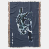 Dark Wolf Decke (Vorderseite Vertikal)