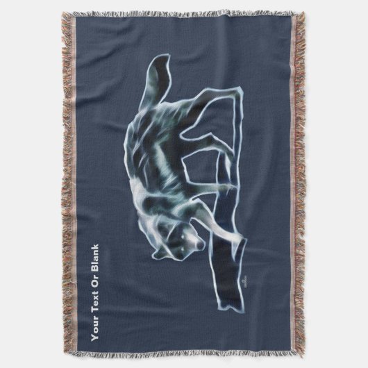 Dark Wolf Decke (Vorderseite Vertikal)