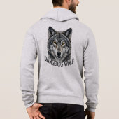 Dark Wolf Energy Hoodie (Rückseite)