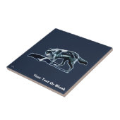 Dark Wolf Fliese (Seite)