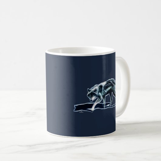 Dark Wolf Kaffeetasse (VorderseiteRechts)