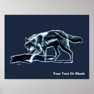 Dark Wolf Poster