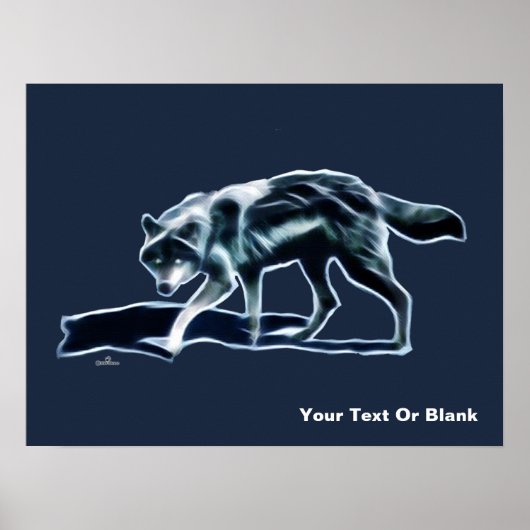 Dark Wolf Poster (Vorne)