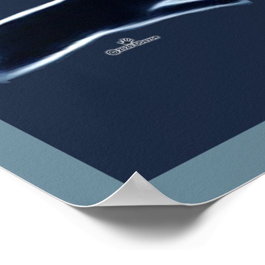 Dark Wolf Poster (Ecke)