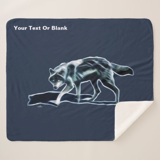 Dark Wolf Sherpadecke (Vorderseite (Horizontal))