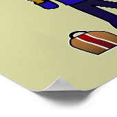 Dark Womens Bowling Poster (Ecke)