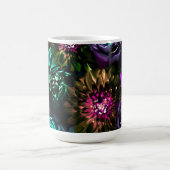 Dark Wonderland Bold Glamour Floral Blume Kaffeetasse (Mittel)