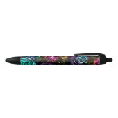 Dark Wonderland Bold Glamour Floral Blume Kugelschreiber (Oberseite)