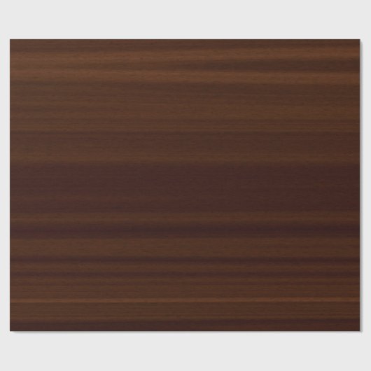 Dark Wood Geschenkpapier (Flach)