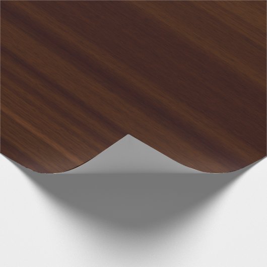 Dark Wood Geschenkpapier (Ecke)