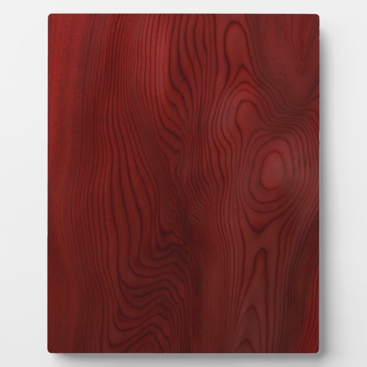 Dark Wood Grain Fotoplatte (Vorderseite)
