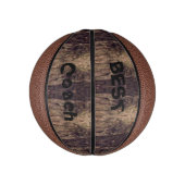 Dark Wood Mini Basketball (Vertikal)