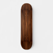 Dark Wood Skateboard (Vorne)