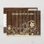 Dark Wood UAWG Postcard Einladungspostkarte (Vorne/Hinten)