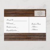 Dark Wood UAWG Postcard Einladungspostkarte (Rückseite)