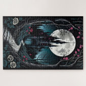 Dark Woods Castle Fantasy Puzzle (Horizontal)