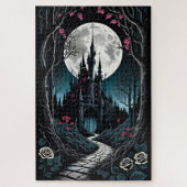 Dark Woods Castle Fantasy Puzzle (Vertikal)