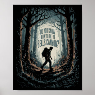 Dark Woods Mystery Wissen Sie, wie man zu Bells ko Poster