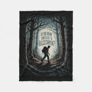 Dark Woods Mystery Wissen, wie man zu Bells kommt Fleecedecke