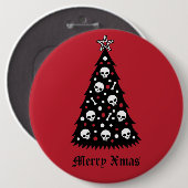 Dark Xmas Tree Button (Vorne & Hinten)