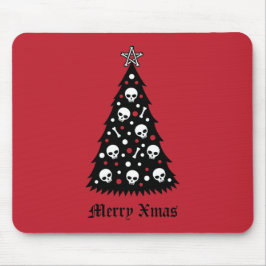 Dark Xmas Tree Mousepad