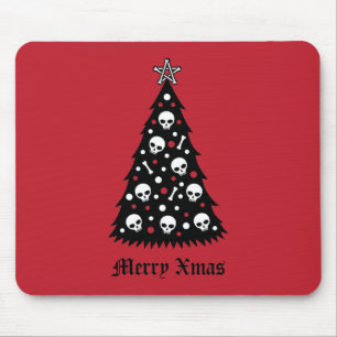Dark Xmas Tree Mousepad