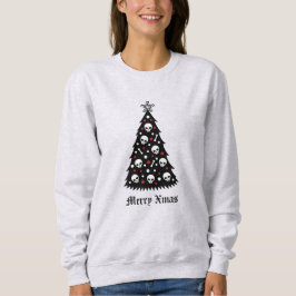 Dark Xmas Tree Sweatshirt