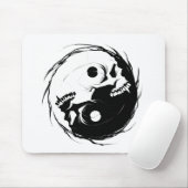 Dark Yang religiöses Symbol Mousepad (Mit Mouse)
