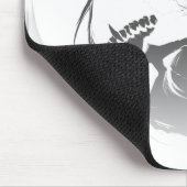 Dark Yang religiöses Symbol Mousepad (Ecke)