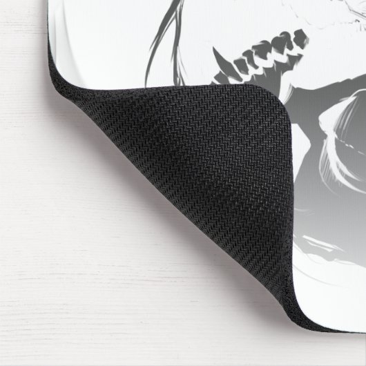 Dark Yang religiöses Symbol Mousepad (Ecke)