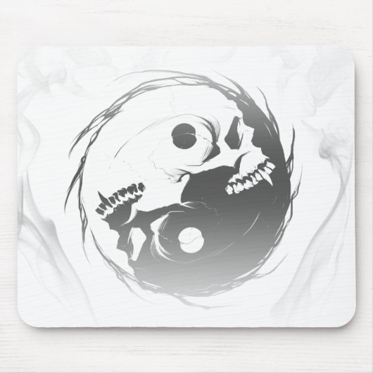 Dark Yang religiöses Symbol Mousepad (Vorne)