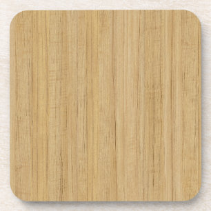 dark yellow wood coaster set getränkeuntersetzer