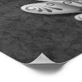 Dark Zombie Sugar Kitten Poster (Ecke)