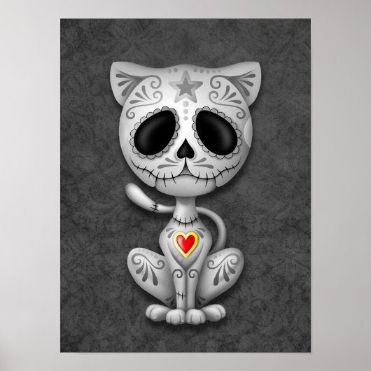 Dark Zombie Sugar Kitten Poster (Vorne)