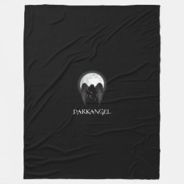 DarkAngel Logo Fleece-Blanken Fleecedecke