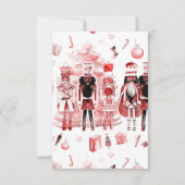 Darken Skin Christmas Einladung (Vorderseite)