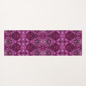 Darker Cabbage Ikat 4 Yogamatte (Rückseite (Horizontal))
