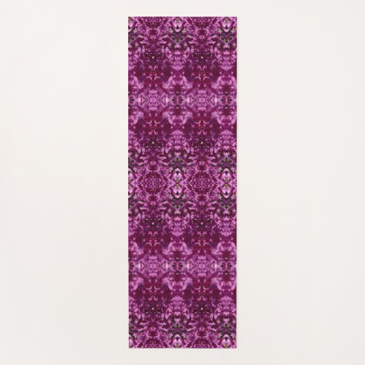 Darker Cabbage Ikat 4 Yogamatte (Vorderseite)