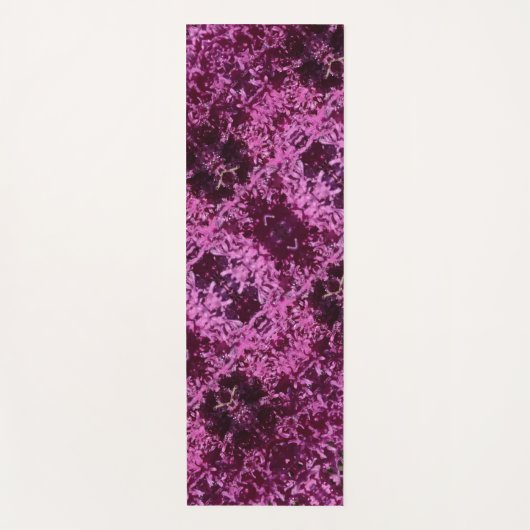 Darker Cabbage Ikat Pouf Yogamatte (Vorderseite)